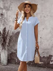 EMERY ROSE 女士中长连衣裙 女士夏季连衣裙 度假装 女士乡村音乐会装 度假连衣裙 女士休闲连衣裙 夏季度假连衣裙 女士工作连衣裙 - 彩色 - 查看 7