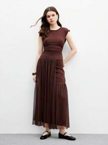 CUCCOO BIZCHIC 女士时尚百搭简约休闲玛丽珍平底鞋 - 黑色 - 查看 10