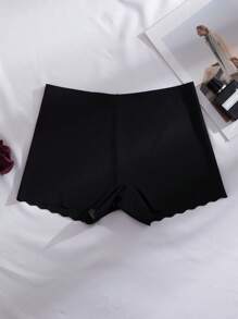 SHEIN 6 条装女士无缝内裤，舒适日常内衣 - 黑色 - 查看 6