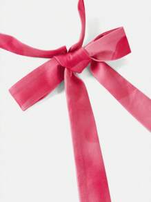 SHEIN Girlism Áo ba lỗ hở cổ họa tiết hoa đơn giản thoải mái cho bé gái tuổi mới lớn - Hồng - Xem 3