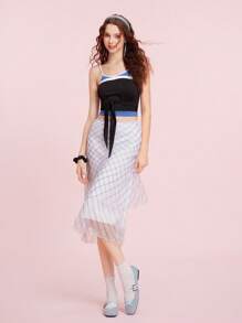 CUCCOO DOLLMOD Elegant Ballet Mary Jane Flat Shoes For Women Spring Shoes Spring Break Easter For Christmas - Baby Blue - View 2