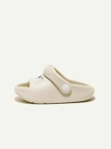 Cozy Pixies Cute Bear Pattern Breathable Soft Comfortable Anti-Slip Durable All-Match Baby Sandals With Holes