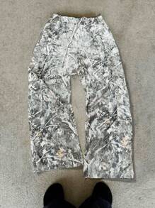 Men's Casual Loose Sweatpants, Suitable For Summer Camo Pants Baggy Cargo Camo Pants Men,Fashionable Street Style All-Match Item, A Great Gift For Boyfriend, Y2K - Multicolor - View 2