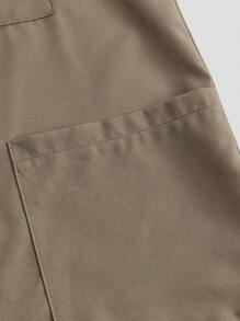 TaskEZ Uniform Set: V-Neck Short Sleeve Tailored Blouse And Drawstring Straight Leg Casual Pants, Scrub Sets