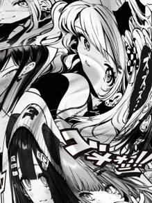 ROMWE Anime 可爱性感2D卡通印花女式吊带背心 - 黑色 - 查看 4