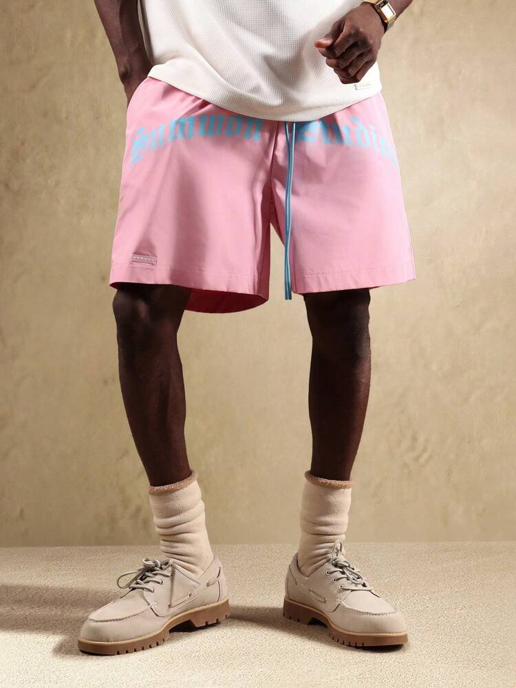 Nylon Drawstring Lightweight Casual Shorts