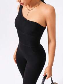 Flexra 女式无袖喇叭裤牛仔连体裤