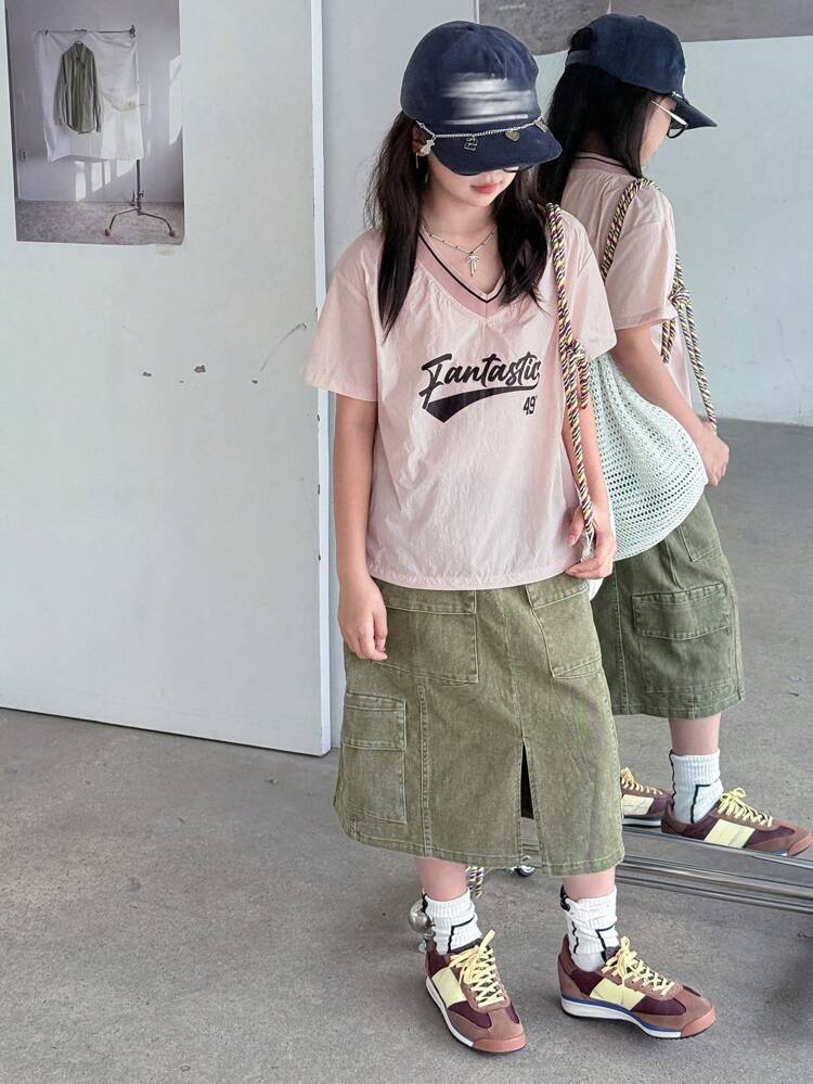 Tween Girl T-Shirt, Fall Clothes, Back To School Clothes