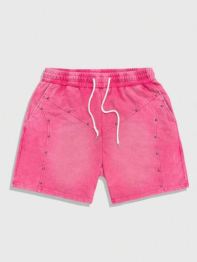 Street Life Pantaloncini casual con coulisse in vita e decorazione con perle, tasche