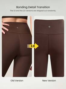 GLOWMODE 26 英寸 FeatherFit™ 无缝舒适紧身裤，低冲击瑜伽日常 - 肉桂靈感 - 查看 10