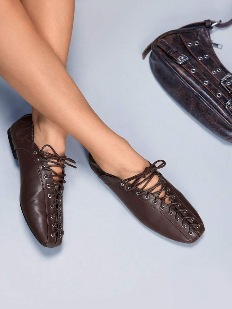 CUCCOO GRLICON Women's Y2K Style Flat Shoes, Suitable For Punk, Biker, Cool Girl, Halloween, Christmas, Party Outfits