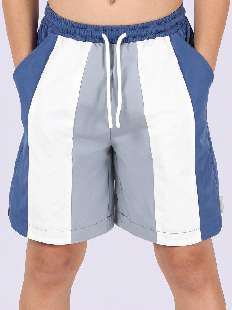 Knee Length Boys Swim Shorts
