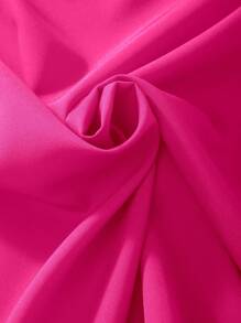 Teen Girls Solid Color Layered Ruffle Sleeve Blouse