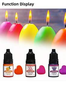 24pcs/Set Epoxy Resin Pigment Kit, 24 Random Colors For Candle Dye Liquid ,Colorant DIY UV Epoxy Resin Mold Jewelry Making Candle Making ,Resin Dye Pigment - Multicolor - View 5