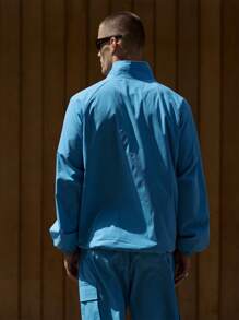 Musero Chaqueta con cremallera de manga larga, solo con detalles de cremallera oculta, para verano, primavera, vacaciones