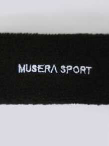 Musera Sport Musera Sport Logo Print Towelling Headband Gym Active Workout Summer, Padel, Tennis, Pickleball