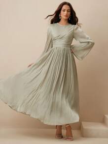 Anewsta Women Long Sleeve Dress, Elegant & Versatile Commute Friendly, Spring/Autumn