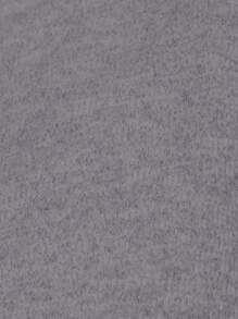 MISSGUIDED Cropped Knit Shoulder Top Drop Sleeve Autumn Winter Cozy Casual Fitted Waist Ribbed Short Sleeve Sweater - Lilac Purple - View 4