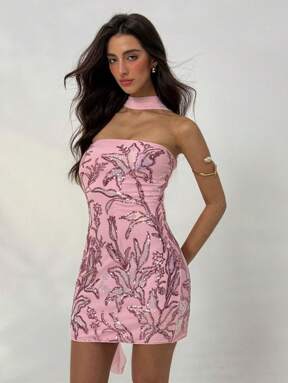 Aloruh Women's Elegant Romantic Date Cocktail Ball Carnival Birthday Party Holiday Dress Concert Music Festival Sexy Y2K Hot Girl Bodycon Dress Wedding Guest Dress Graduation Season Dress  Fashion Summer Mini Dress,Graduation,Teacher Outfits For Women,Teacher Dress