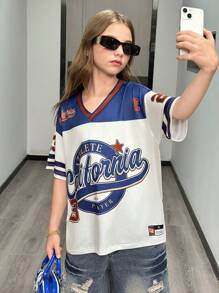 Wildeya Street Style Loose Fit Tween GirlsT-Shirt