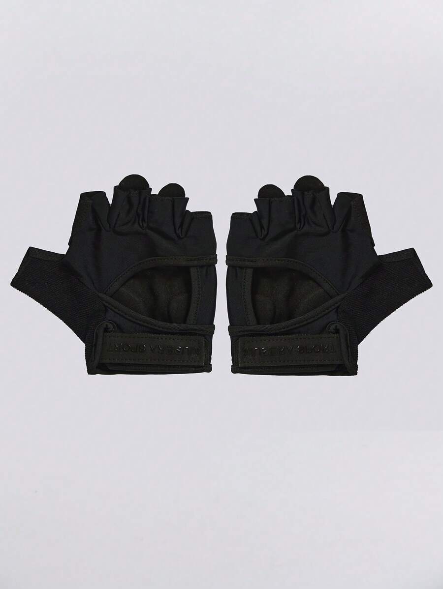 Musera Sport Sport Workout Gloves Gym Active Workout Summer , Padel, Tennis, Pickleball Fall Autumn - Black - View 1