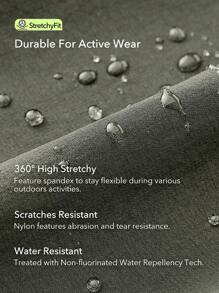 OutZeal Stretchy Water Resistant Slim Fit Hiking Pants Women With Multi Pockets Tear Resistant Nylon For Hiking