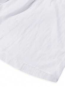 SHEIN Manfinity Dauomo Men's White Long Sleeve Shirt With Knight Print - White - View 5