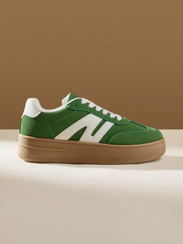 CUCCOO EASI 2024 Neue Oversized Chunky Sneaker, Lässig Plateau-Schuhe für Frauen