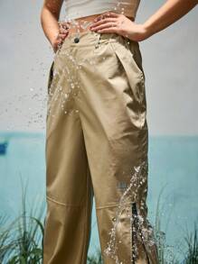 In My Nature 女士自然徒步、露营、徒步旅行、城市通勤徒步裤 - 卡其色 - 查看 8