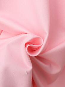 Genkimix Kids Tween GirlsSweet Pink Base Butterfly Print A-Line 2 Pieces Nightgown Set With Short Sleeves