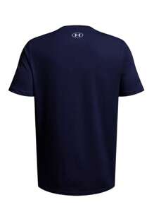 Under Armour UA SPORTSTYLE LOGO UPDATE SS-BLUE - Navy Blue - View 2