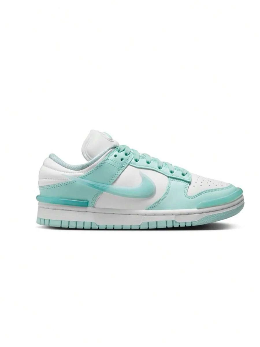 Nike Dunk Low Twist - 峰白/翡翠冰 - 查看 1