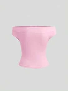 Flirla 3 pièces/Set T-shirts d'été décontractés sexy avec épaules dénudées pour grandes tailles