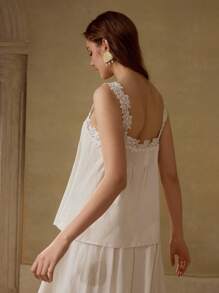 MOTF PREMIUM LINEN APPLIQUES TANK TOP