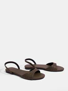 CUCCOO TILAWA Women Casual Comfortable Flat Sandals, Versatile For Daily Wear