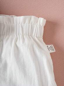 Souflis Souflis 2 件套优雅女婴休闲装，春夏 - 白色 - 查看 11