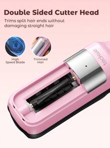 Teckwe 电动理发器自动分叉修剪器干裂头发全剪电动美发器带负离子功能