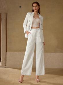 MOTF PREMIUM TEXTURED PRESS CREASE SUIT PANTS,VALENTINE'S DAY