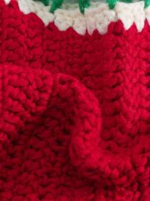 Swim Mod Women Watermelon Pattern Knitted Camisole Top And Matching Swimsuit Cover-Up For Summer Beach Vacation - Multicolor - View 6