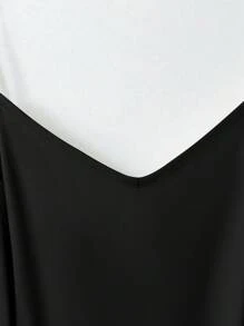 Vibekara 大码春夏两件组合度假优雅长裙雪纺吊带V领荷叶边春装夏季女装套装太阳裙波西米亚礼服女装婚礼女装复活节女装浪漫连衣裙毕业礼服搭配户外上衣衬衫领灯笼袖雪纺领蝴蝶结 - 彩色 - 查看 4
