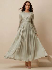 Anewsta Women Long Sleeve Dress, Elegant & Versatile Commute Friendly, Spring/Autumn