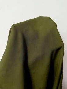 Rafferiza 秋冬女士时尚百搭约会派对修身腰喇叭裙 - 軍綠色 - 查看 7