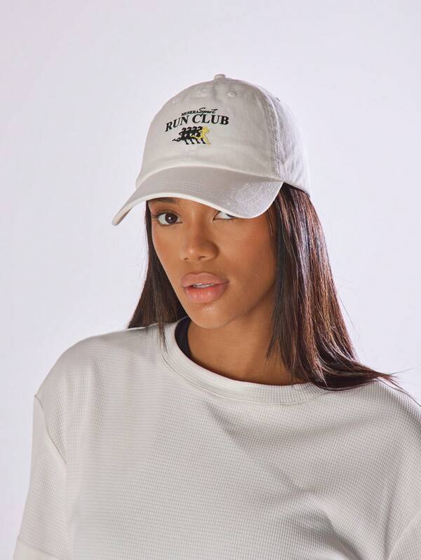 Musera Sport Musera Sport Run Club Logo Graphic Cap Gym Active Workout Summer