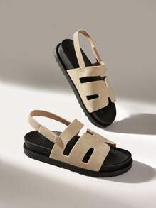 Styleloop Women's Flat Sandals, Boho Style, Retro American, Bohemian, Western Music Festival, Party Outfit