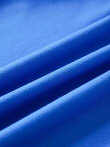 Blippi X SHEIN 男童夏季休闲卡通图案短袖T恤 - 藍色 - 查看 6