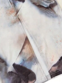 Ellevyn Elegant Women's Round Neck Slim Fit Hip Package Slit Dress Teacher Outfits