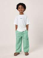 Linen Drawstring Cargo Pants