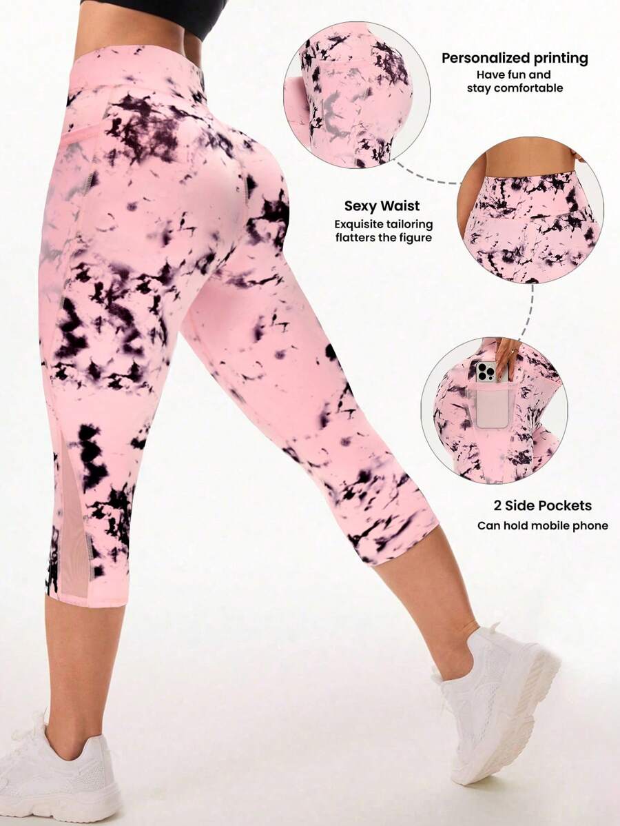 Core Rhythm Quần legging tập yoga thường ngày tiện lợi thời trang có túi chắp vá - Nhiều màu - Xem 1