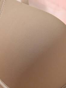 SHEIN 2 sztuki/zestaw biustonoszy damskich w jednolitym kolorze na fiszbinach