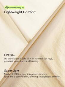 OutZeal OutZeal SunProof UPF50+ Lightweight Cooling Hooded Sun Protection Jacket Women With Drawstring Waist